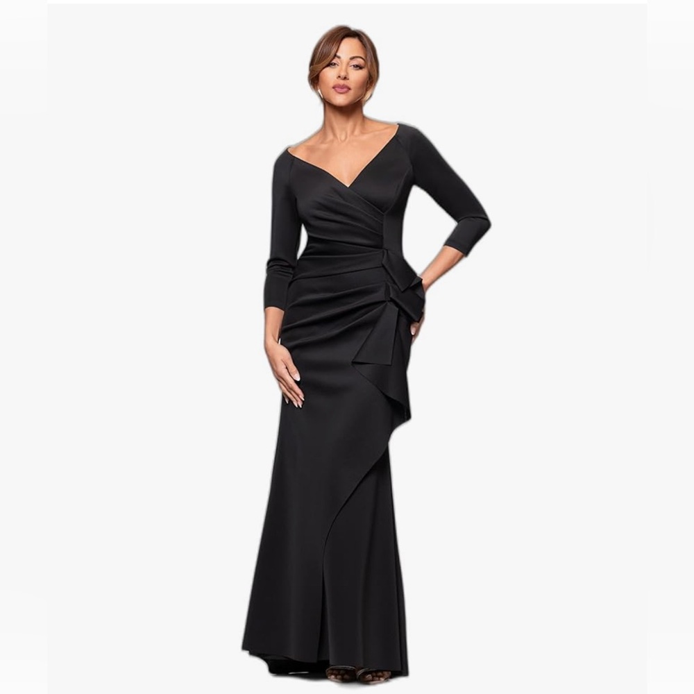 Elegant Black Evening Gown
